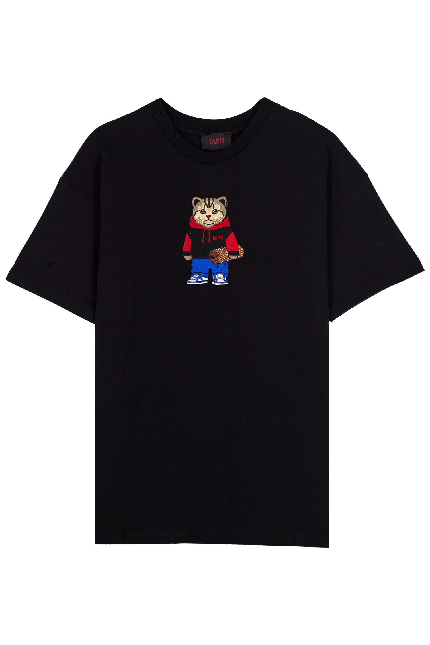 Tapis Cat Black T-Shirt