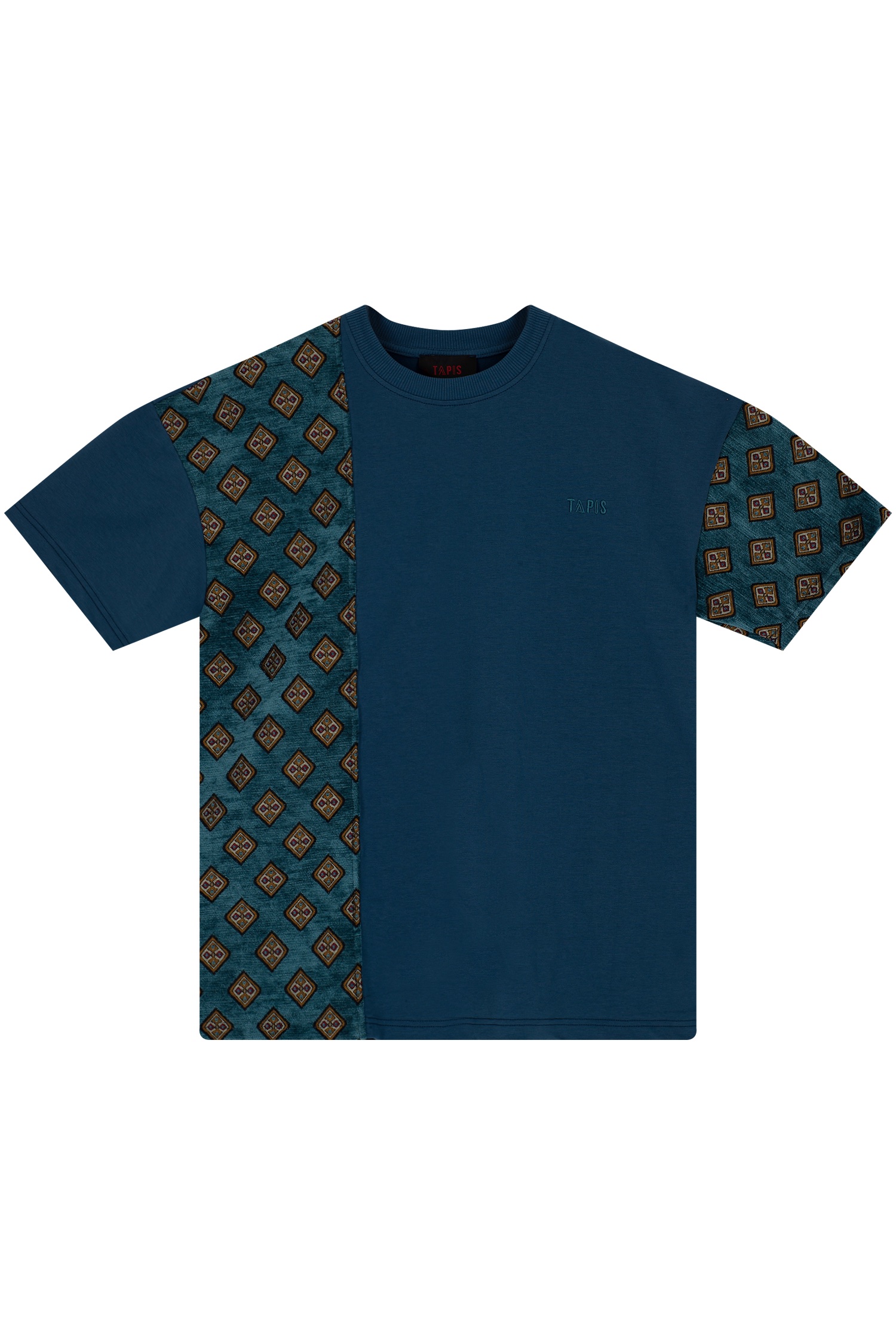 Turkish Originals Blue Woven T-Shirt